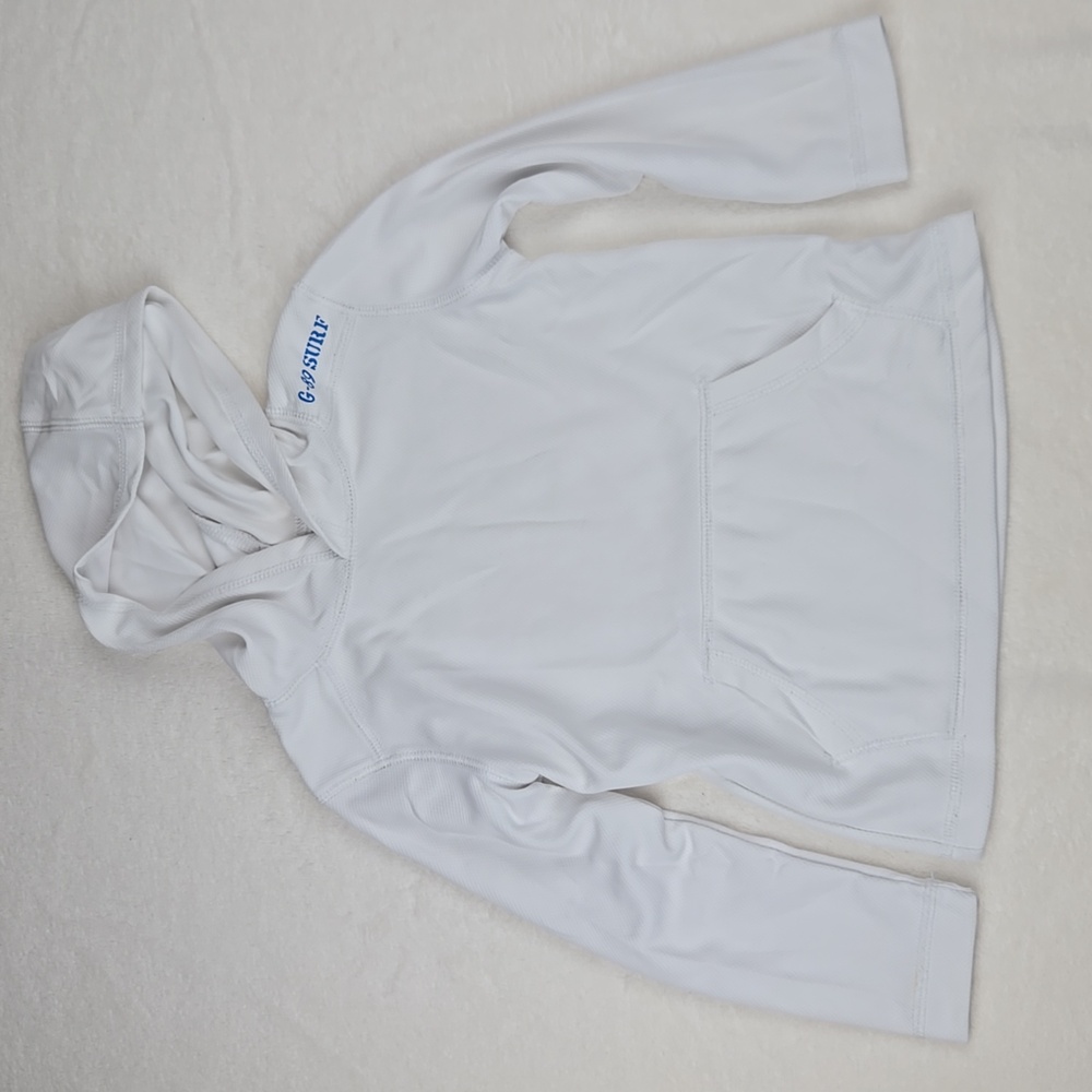 NWOT Baby Gap White Rashguard Hoodie Size 5T